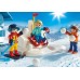 Set de construcție Playmobil Family Fun: Snowball Fight (9283)