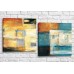 Картина ArtPoster Abstraction canvas Black/Turquoise/Orange (3417489)