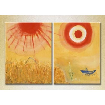 Pictură ArtPoster Abstraction Chagall 04 (2229419)