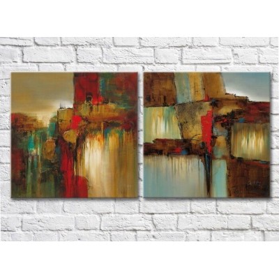 Pictură ArtPoster Flowing modern abstract 60x30 (3417504_01)