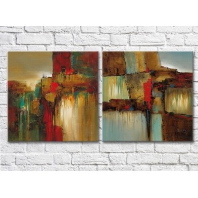 Pictură ArtPoster Flowing modern abstract 80x40 (3417504_03)