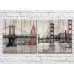 Картина ArtPoster Wood New York Brooklyn Bridge (2495211)