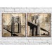 Картина ArtPoster Yellowing of the Brooklyn Bridge (2495219)