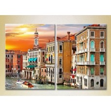 Pictură ArtPoster Italy/Venetian Canal 01 (2502425)