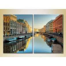 Pictură ArtPoster Canal of St. Petersburg 01 (2502432)