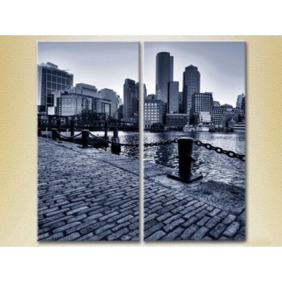 Pictură ArtPoster Embankment/monochrome (2502455)