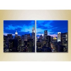 Pictură ArtPoster New York skyscrapers 02 (2502472)