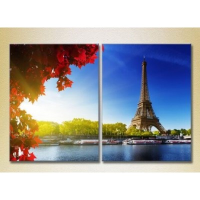 Pictură ArtPoster The Eiffel Tower 01 (2502494)