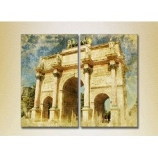 Картина ArtPoster Arc de Triomphe Carousel 01 (2502477)