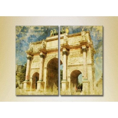 Картина ArtPoster Arc de Triomphe Carousel 01 (2502477)