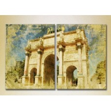 Картина ArtPoster Arc de Triomphe Carousel 02 (2502481)