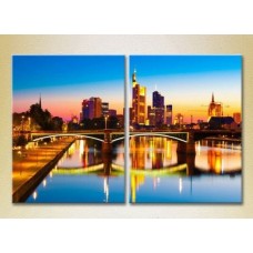 Картина ArtPoster Frankfurt on Main 01 (2502486)