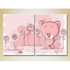 Картина ArtPoster Pink bear 01 (2225827)