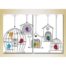 Картина ArtPoster Birds in cages (2225804)