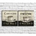 Pictură ArtPoster Cappuccino and espresso on Black/White background (3478732)