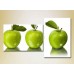 Pictură ArtPoster Three Green apples (2602789)