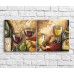 Картина ArtPoster Glasses with Red and White wine (3478713)