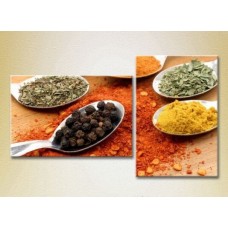 Pictură ArtPoster Spoons with spices 02 (2602721)