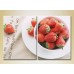 Pictură ArtPoster Strawberries in a plate (2602725)