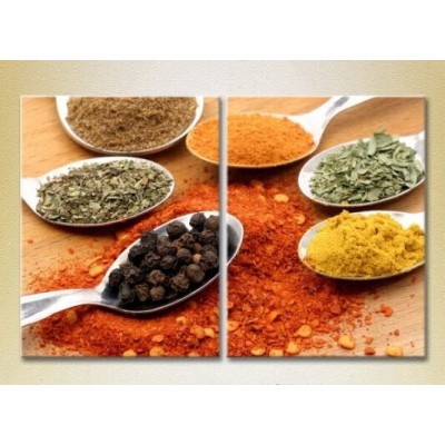 Pictură ArtPoster Spoons with spices 01 (2602728)