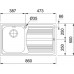 Кухонная мойка Franke Logica Line LLX 611 Stainless Steel (R)