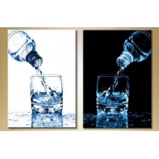 Pictură ArtPoster Two bottles and water (2602891)