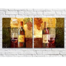 Картина ArtPoster Bottle of red wine (2602669)