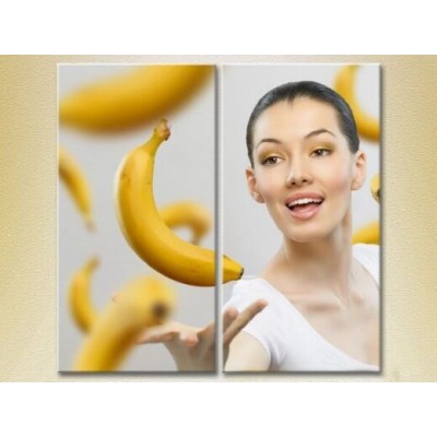 Картина ArtPoster Flying bananas (2602722)