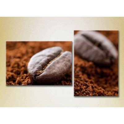 Pictură ArtPoster Ground coffee and beans 02 (2602707)