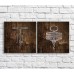 Картина ArtPoster Corkscrew on the background of a wooden fence (3478769)