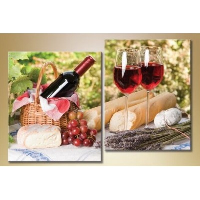 Картина ArtPoster Still life with wine (2602897)