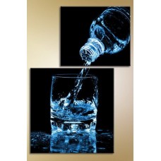 Картина ArtPoster Bottle and water (2602898)