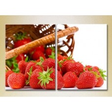 Картина ArtPoster Strawberries in a basket 01 (2602784)