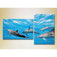 Картина ArtPoster A flock of dolphins (2603002)