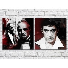 Картина ArtPoster Posters from the movie The Godfather stylization (3460053)