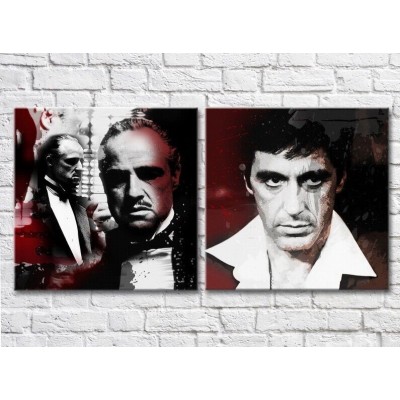 Pictură ArtPoster Posters from the movie The Godfather stylization (3460053)