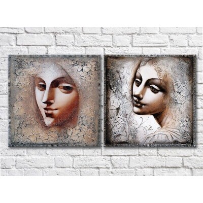 Картина ArtPoster Madonna's faces the work of a contemporary artist (3460036)