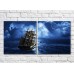 Pictură ArtPoster Ship on the stormy sea (3453829)