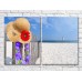 Картина ArtPoster Hat on the beach fence (3453818)