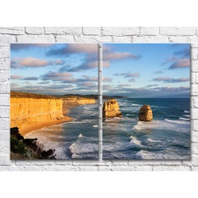 Картина ArtPoster Steep sea coast and rocks (3453796)