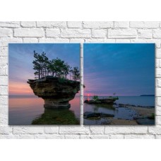 Картина ArtPoster Rocky island on the coast (3453814)