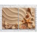 Картина ArtPoster Seashells and starfish on the sand (3453800)