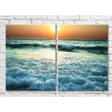 Картина ArtPoster Sea foam at sunset (3453765)