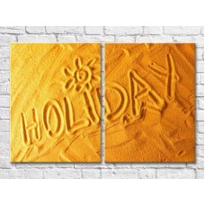 Картина ArtPoster Inscription in the sand Holiday (3453771)