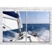 Картина ArtPoster Stern yachts at sea (3453751)