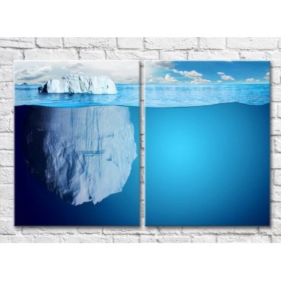 Картина ArtPoster Iceberg over Blue sea (3453744)