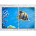 Картина ArtPoster Yellow striped fish in the sea (3453738)