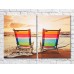 Картина ArtPoster Two sun loungers by the sea (3453723)