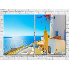 Картина ArtPoster Greece Thira island sea view (3453721)