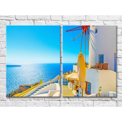 Картина ArtPoster Greece Thira island sea view (3453721)